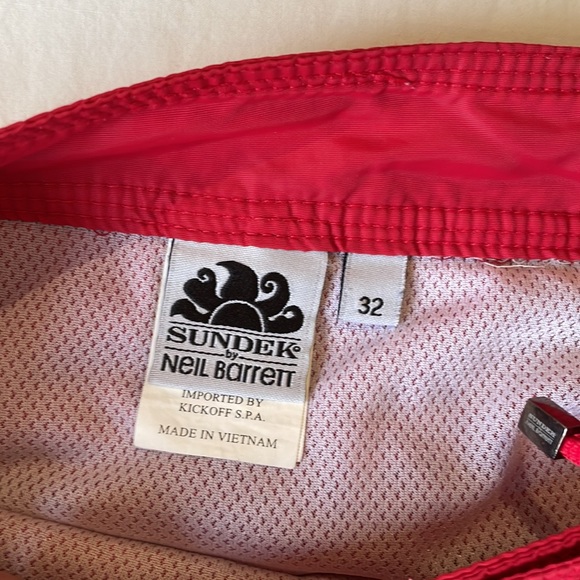 Sundek Swim Sundek Mens Red Bathing Suit Size 32 Poshmark